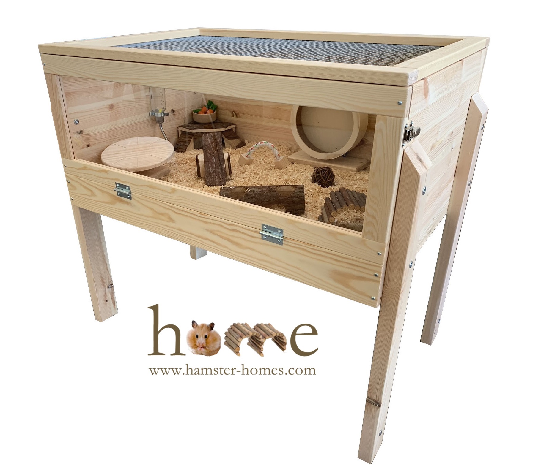 barless hamster cage