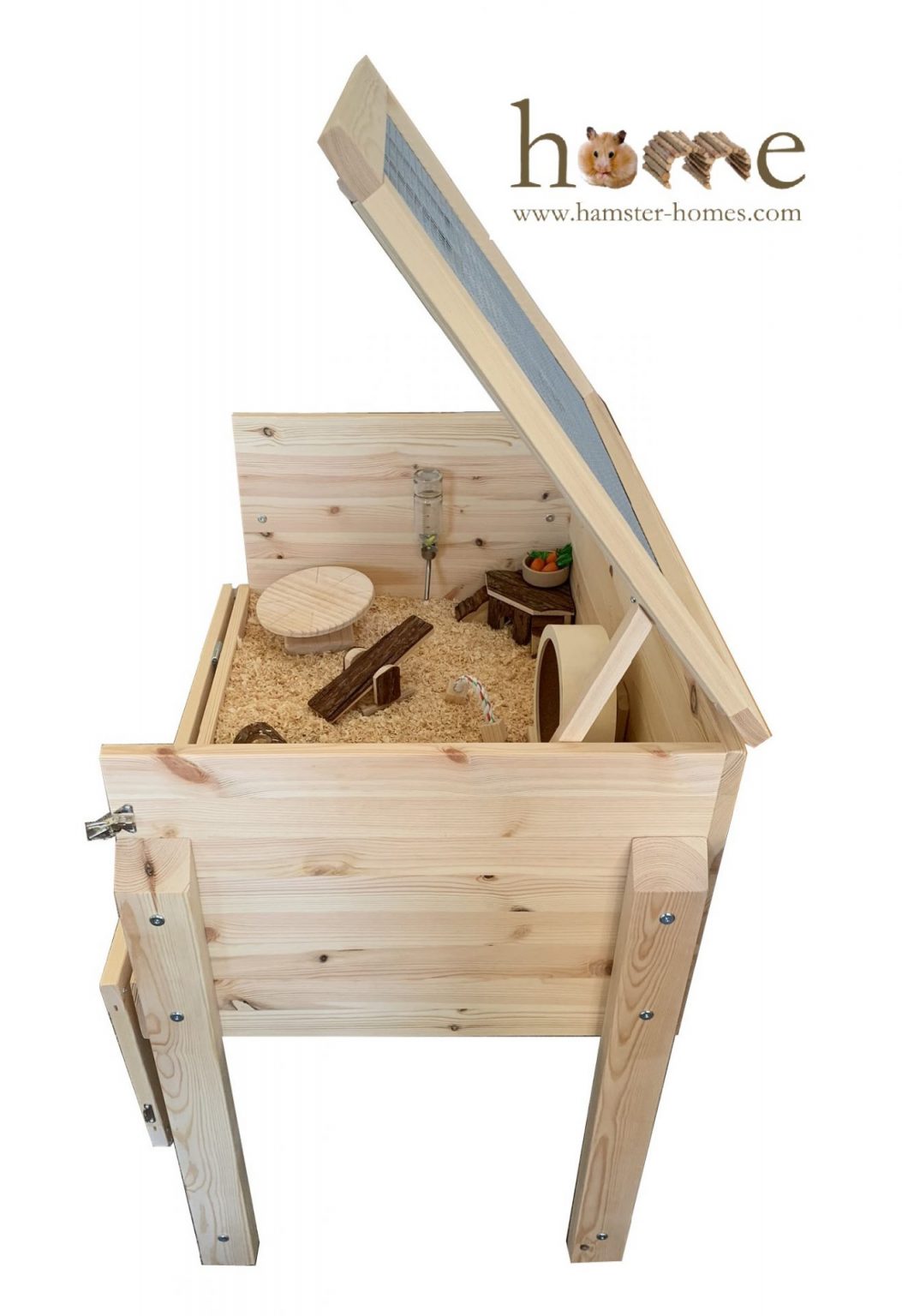 Large Indoor Guinea Pig Cage with Perspex Front 120x60 cm