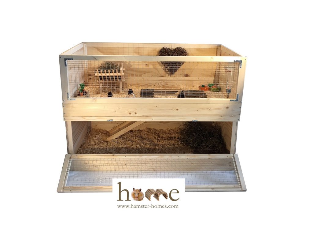 Two Tier Stackable Guinea Pig Cage High quality Made in the UK.