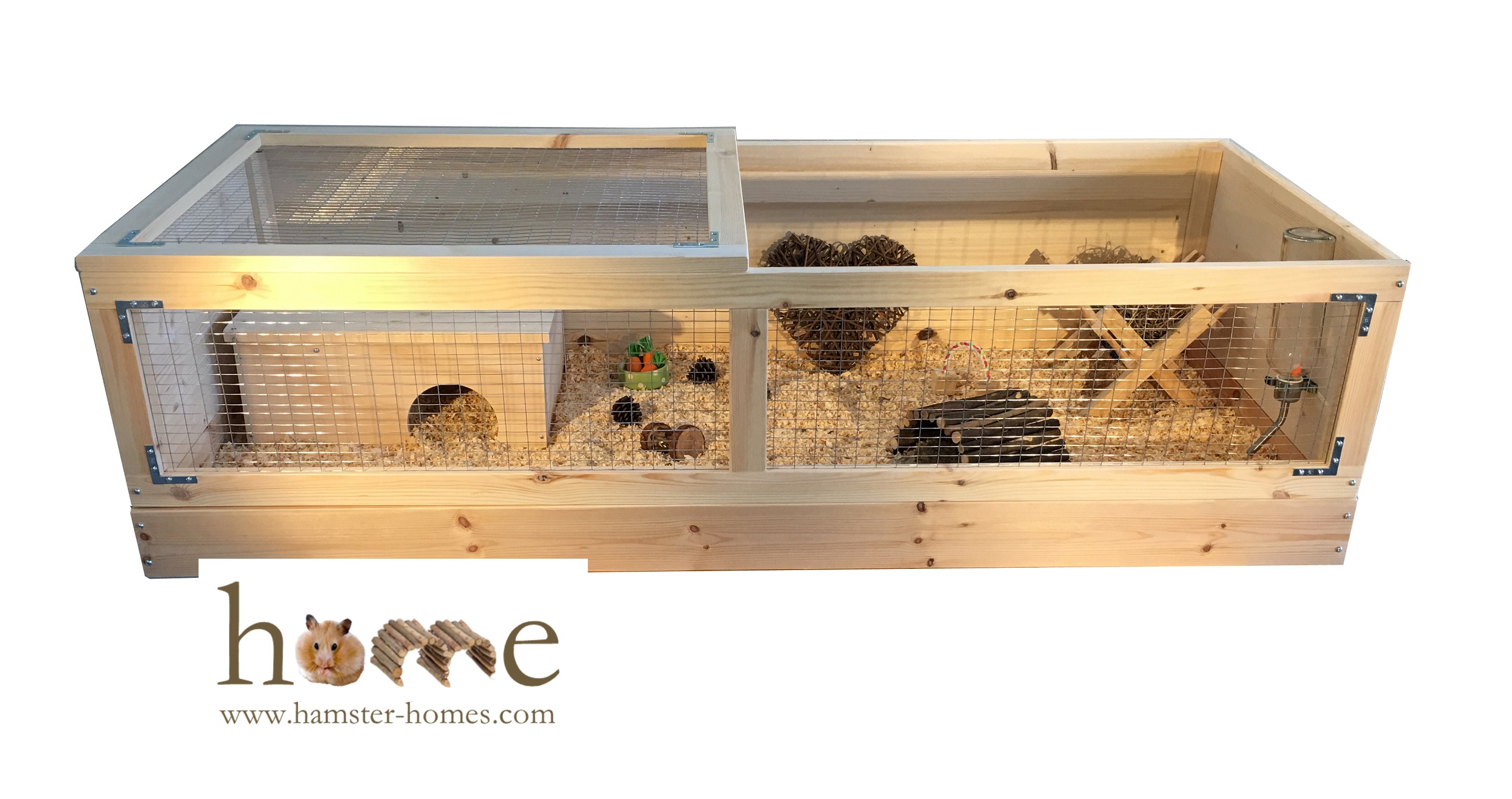 Extra Large Indoor Guinea Pig Cage with Optional Roof