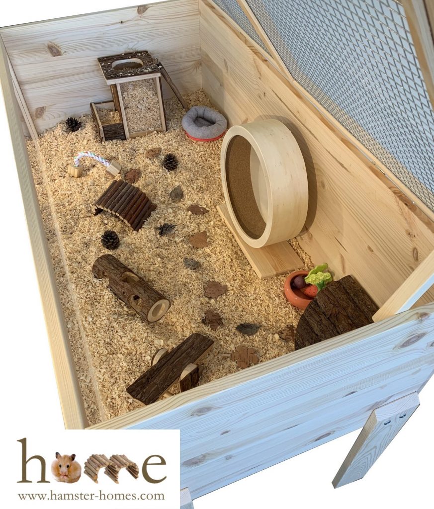 Wooden Hamster Cages - Made in our UK workshop