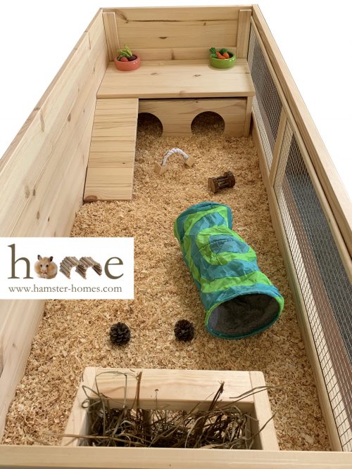 Ferret Cage C&C Guinea Pig Cages Indoor On Wheels, Tier Small