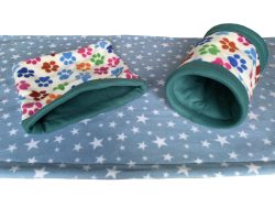 Soft Fleece Snuggle Sack & Snuggle Tunnel