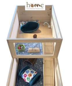 Guinea Pig Loft Extension 90x60x30cm with Access Hole + Ladder